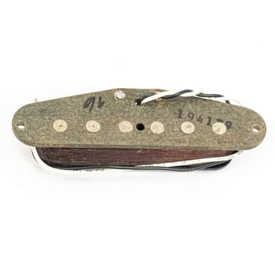 1979 Fender Stratocaster Pickup – Grey Bottom – Vintage Late 1970s 7.35K Output image 2