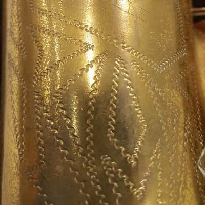 Revelle Alto saxophone. Italy? Brass Lacquer with case neck mouthpiece image 5