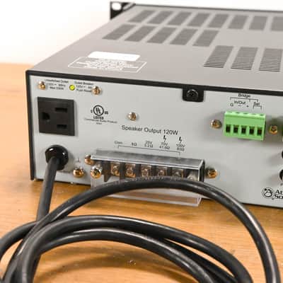 Atlas Sound AA120 6-Channel 120W Mixer Amplifier CG01Y07 image 9
