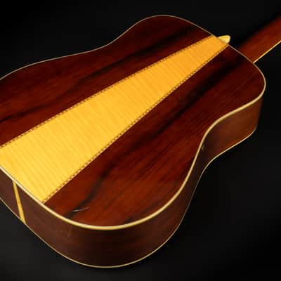 1979 Morris B-50 - Natural | Vintage Japan Post Lawsuit D-41 Dreadnought 12-String Acoustic Guitar 3-Piece Back Jacaranda | Case image 13