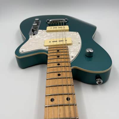 Reverend Charger 290 w/ Roasted Maple Fretboard- Deep Sea Blue image 12