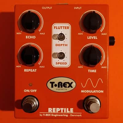 T-Rex Reptile Tape Echo Simulator V1 near mint w/box, manual & catalog image 7