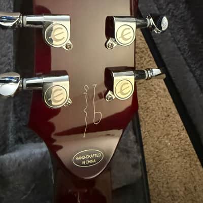 Epiphone Noel Gallagher Riviera 2024 - Dark Red Wine image 7