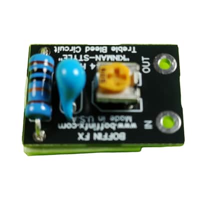 Boffin FX Kinman Adjustable Treble Bleed (1,592 Hz Black) - For PRS & High-Output Humbuckers image 3