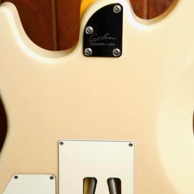 Godin Progression Trans Cream Solidbody Electric Guitar Pre-Owned image 14