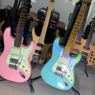 Squier by Fender Squier MIJ Vista Series VS-55 Venus Surf Green