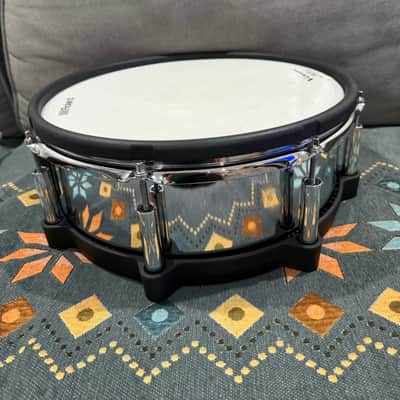 Roland PD-140DS V-Pad 14" Mesh Snare Drum Pad 2010s - Chrome/Black image 3