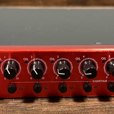 Focusrite Clarett+ OctoPre 8-Channel Microphone Preamp with ADAT I/O 2022 - Present - Red image 2
