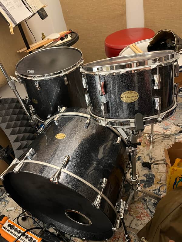 Noble&Cooley CD Maple 12x7, 16x14, 22x14 2023 - Hematite Sparkle image 1