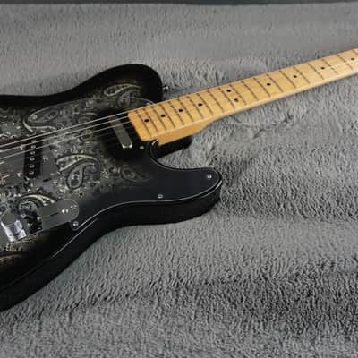2025 Fender MIJ Black Paisley Telecaster – Maple Neck – Limited Edition image 4