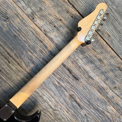 Friedman Vintage S Aged Guitar - Silver Metallic Stars Over Black (Medium Aging) image 8