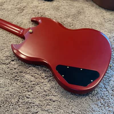 MINTY Gibson SG Standard ‘61 | MOD Collection - Evil Scarlet Satin image 7