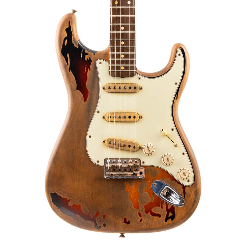 2012 Fender Custom Shop Rory Gallagher Signature Stratocaster - 3-Color Sunburst image 1