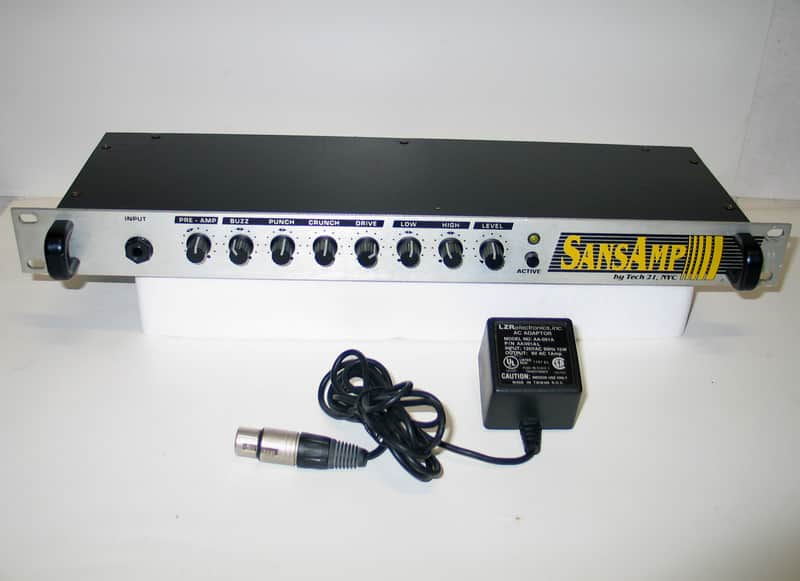Tech 21 SansAmp Rackmount NYC (Made In USA) Rack Mount Preamp | Reverb