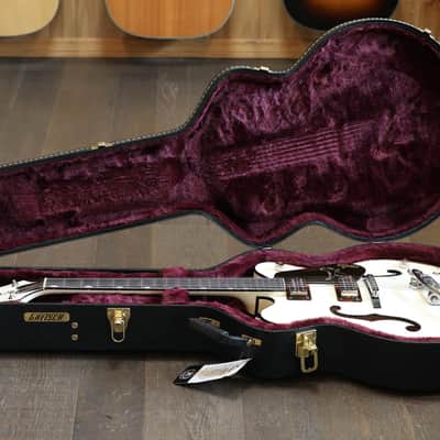 Minty! 2025 Gretsch G6636TDC Richard Fortus Signature White Falcon Semi-Hollow Electric Guitar White + COA OHSC image 22
