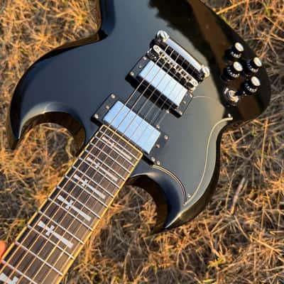 Epiphone tony iommi SG bone nut ebony signature Left handed lefty lh image 8