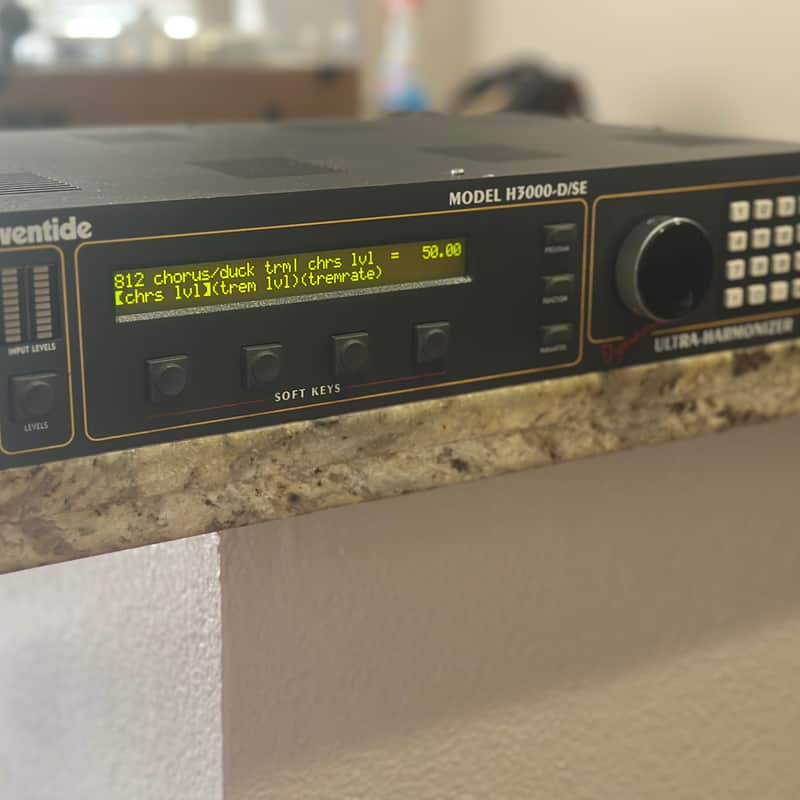 1980s Eventide H3000-D/SE Ultra-Harmonizer Black