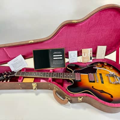 Gibson ES-335 Reissue 1959 Custom Shop 2023 Vintage Sunburst VOS image 22