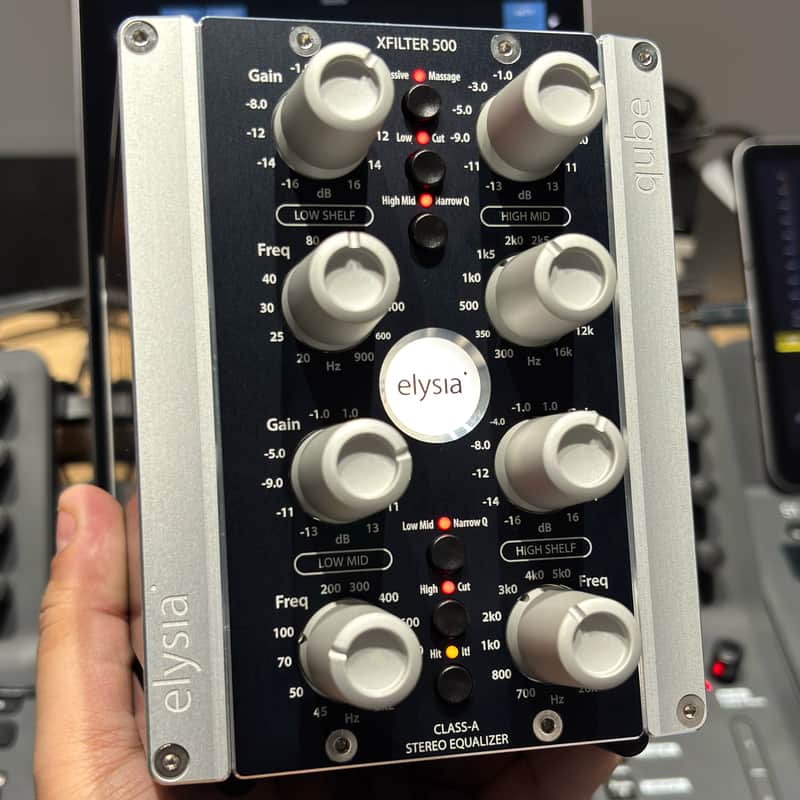 Elysia xfilter QUBE Stereo 500 Series Equalizer Module 2024 LIKE NEW image 1