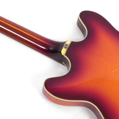 1969 Guild Starfire Bass II - Sunburst - Rare Double Pickup Hagstrom Bi Sonic - Original Case image 10