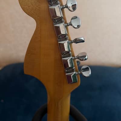 Vintage 1974 Greco SE-500B Stratocaster Black - Untouched Matsumoku MIJ - 100% Original w/ 1973 Maxon Pickups, Original Hardcase, 70s Fender Strap & Coiled Cable image 9