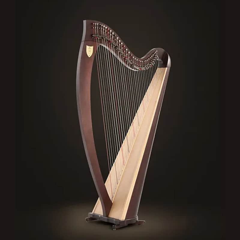 Lyon & Healy Ogden - Lever Harp - Mahogany image 1