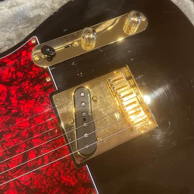Fender Telecaster American Professional – Black Refinish – Gold Hardware – Hardshell Case image 8