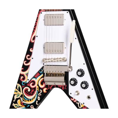 Epiphone Jimi Hendrix "Love Drops" Flying V - Electric Guitar image 4