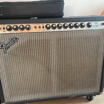 Fender Pro Reverb 2-Channel 40-Watt 2x12" Guitar Combo 1970 - 1976 - Silverface image 1