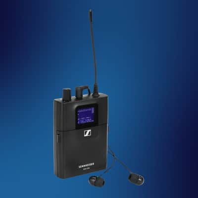 Sennheiser XSW IEM EK Stereo Bodypack Wireless Receiver (A Band) *USA Small Business* image 2