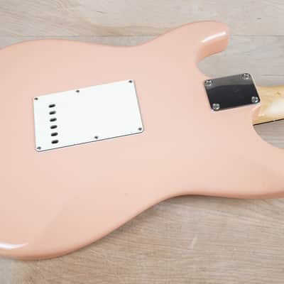 Fender Made In Japan Hybrid '60s Stratocaster 2019 Flamingo Pink MIJ USA Vintage PUs w/ Gig Bag image 8