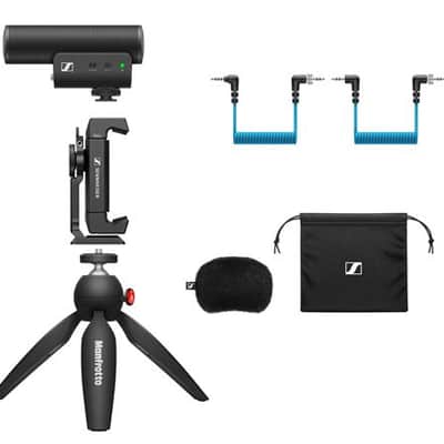 Sennheiser MKE 400 Mobile Kit Compact Shotgun Microphone Bundle image 4