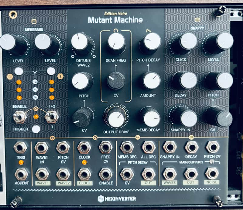 Hexinverter MUTANT MACHINE Eurorack Analog Drum Module image 1
