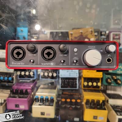 Focusrite Scarlett 2i2 (1st Gen) Audio Interface Used image 7