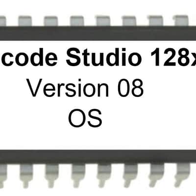 Opcode Studio 128x - Version 08 Firmware OS update EPROM Studio-128x image 1