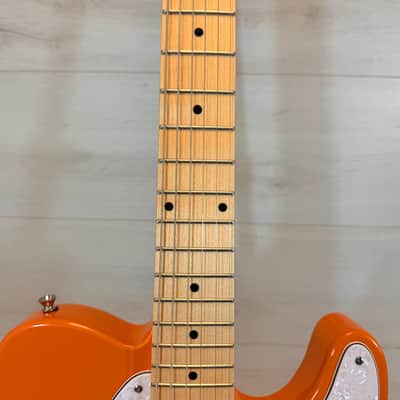 Amati T-Style Electric Guitar Orange Gloss Finish w/ Gig Bag image 3