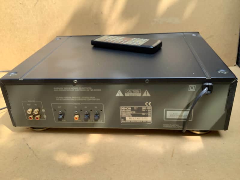 Denon DMD 1000 mini disc minidisc player recorder with remote | Reverb