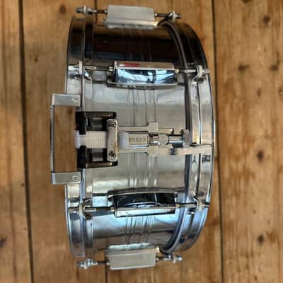 Yamaha sd755ma 5.5 X 14 Snare drum chrome image 2