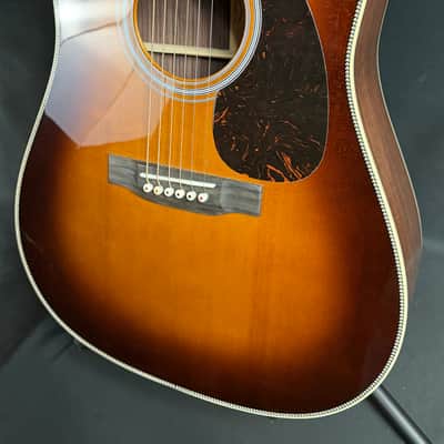 Martin HD-28 (2026) 1933 Ambertone Dreadnought Acoustic Guitar Ambertone Finish w/ Case image 4