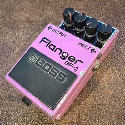 Boss BF-2 Flanger 1980-1984 (Black Label) Made In Japan | Reverb