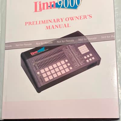 Linn 9000 Preliminary Owners Manual image 3