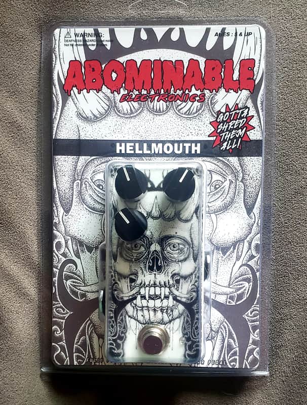 Abominable Electronics Hellmouth mini 2025 - White/black image 1