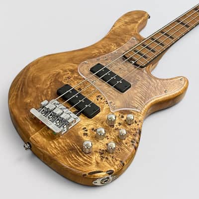 Cort GB-Modern 4 String Electric Bass Guitar - Open Pore Vintage Natural image 11