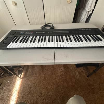 Roland Alpha Juno-2 61-Key Programmable Polyphonic Synthesizer 1985 - 1988 - Black