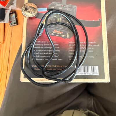 Shadow Electronics SH RB-PRO Rockabilly Pro Dual Upright Bass Pickup and Preamp 2024 - BLACK image 3