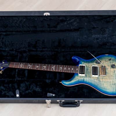 2012 Paul Reed Smith Custom 24 Trem Faded Blue Burst w/ Case image 21