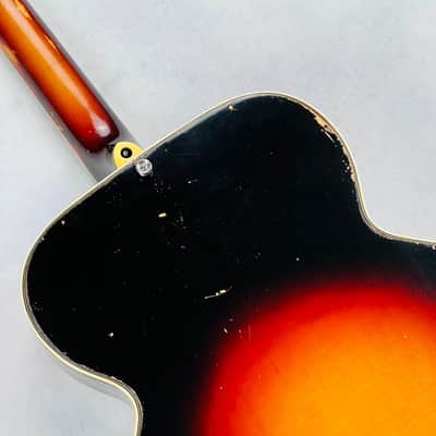 Kay Baxendale Conversion K27 Jumbo Acoustic Guitar 1950s - Sunburst image 14