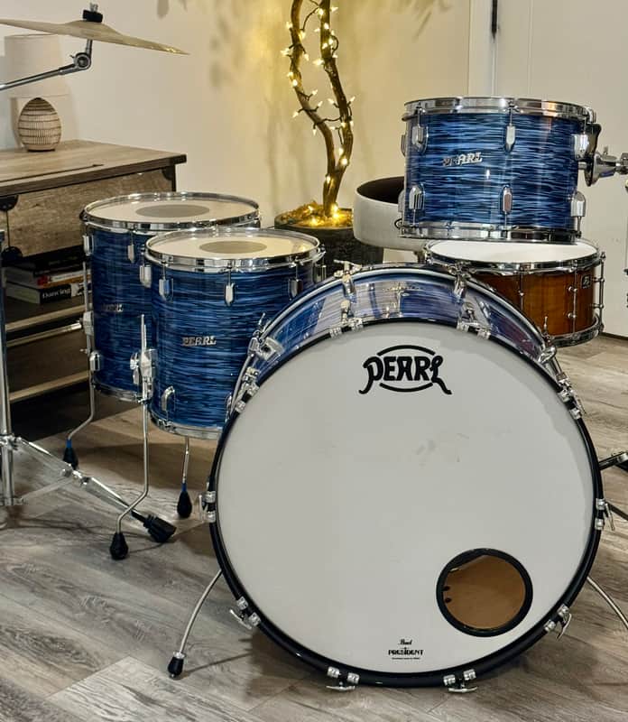 Pearl President Deluxe Series 26/16/14/13 - Blue Ripple image 1