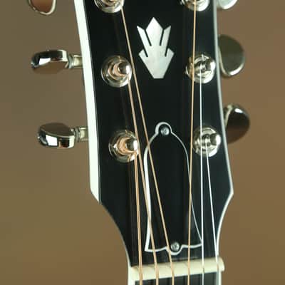 Gibson Hummingbird Alpine White Acoustic Guitar Rare! image 4