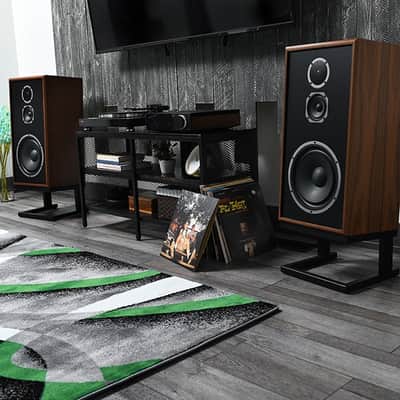 KLH Model Five - Acoustic Suspension Speakers (Pair, riser base Included) - NEW! image 13